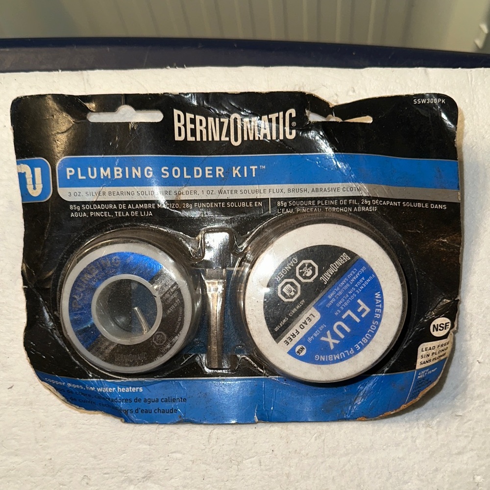 Bernzomatic Plumbing Solder Kit